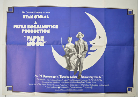 Paper Moon  Original Quad Poster - Film Poster - Movie Poster 