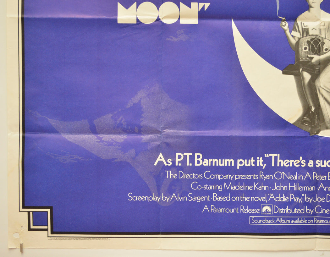 PAPER MOON (Bottom Left) Cinema Quad Movie Poster 