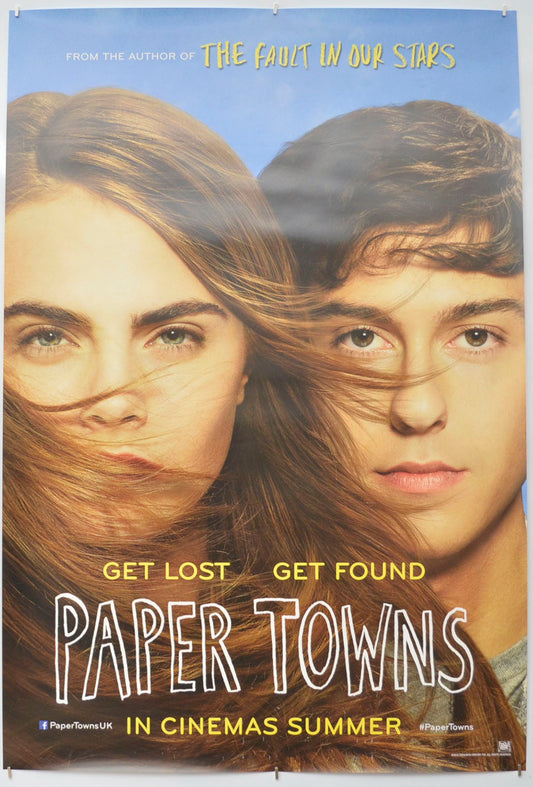 Paper Towns Original One Sheet Poster - Film Poster - Movie Poster