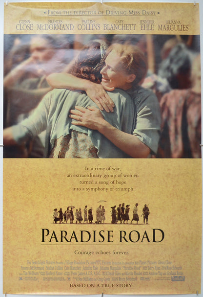 Paradise Road Original One Sheet Poster - Film Poster - Movie Poster