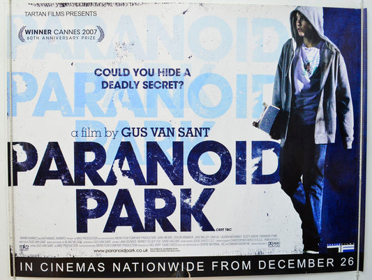 Paranoid Park  Original British Quad Poster - Film Poster - Movie Poster