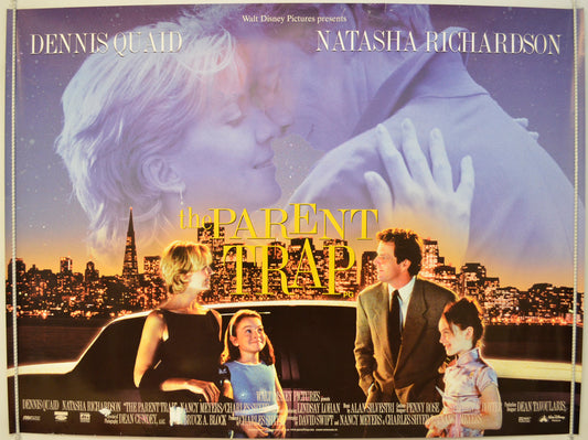 The Parent Trap  Original Quad Poster - Film Poster - Movie Poster 