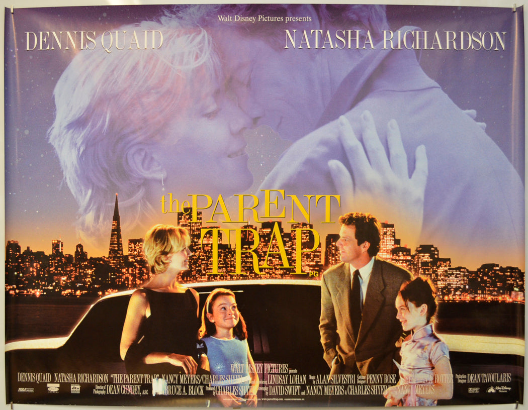 The Parent Trap  Original Quad Poster - Film Poster - Movie Poster