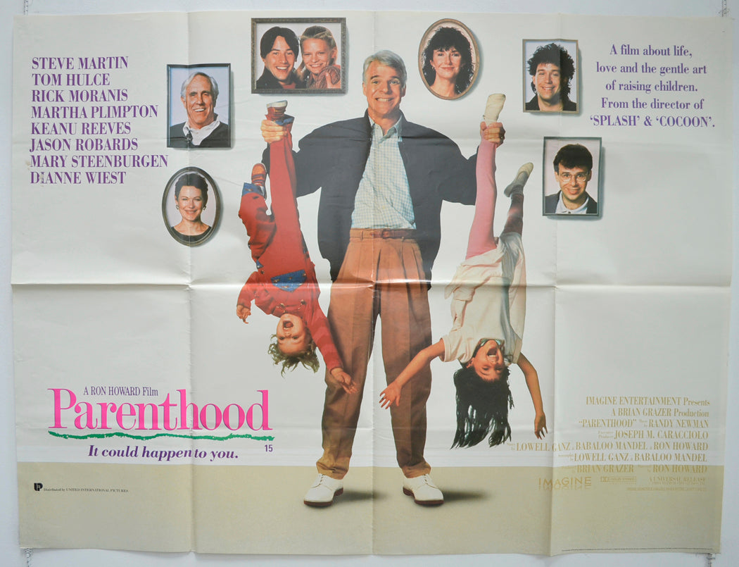 Parenthood  Original British Quad Poster - Film Poster - Movie Poster 