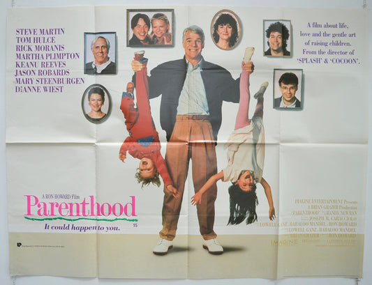 Parenthood  Original British Quad Poster - Film Poster - Movie Poster 