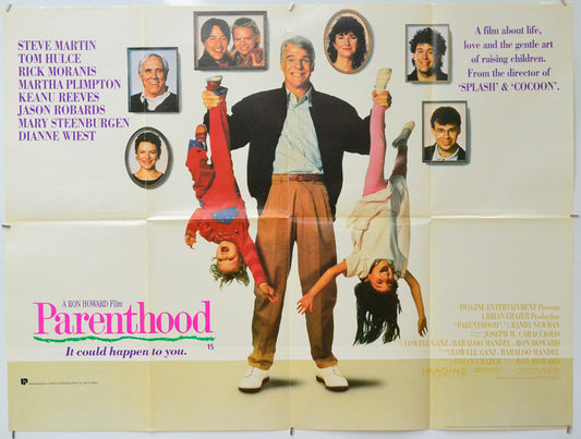 Parenthood - Original Quad Poster - Film Poster - Movie Poster