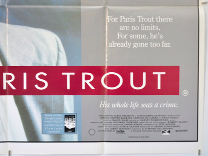 PARIS TROUT (Bottom Right) Cinema Quad Movie Poster 