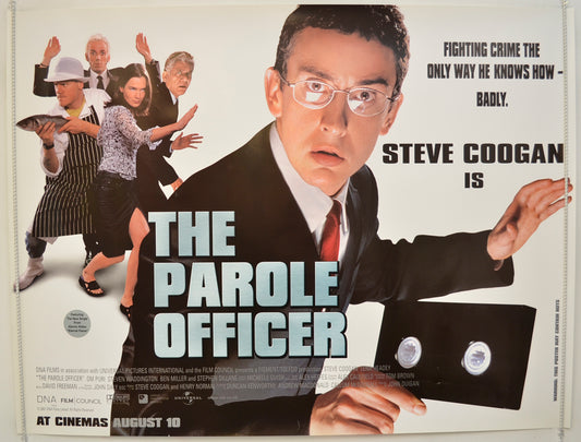 The Parole Officer  Original Quad Poster - Film Poster - Movie Poster