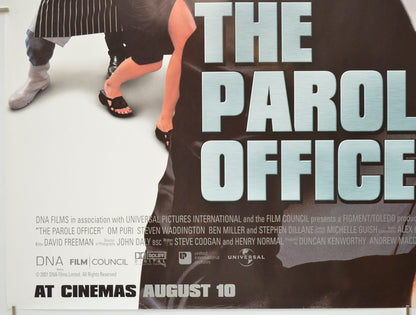 THE PAROLE OFFICER (Bottom Left) Cinema Quad Movie Poster 