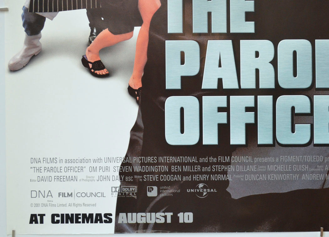 THE PAROLE OFFICER (Bottom Left) Cinema Quad Movie Poster 