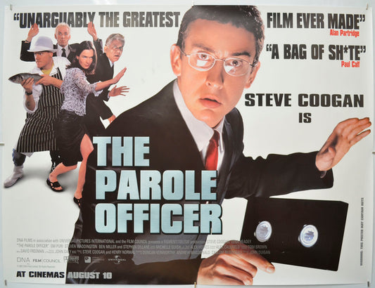 The Parole Officer Original Quad Poster - Film Poster - Movie Poster