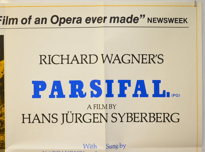 PARSIFAL (Top Right) Cinema Quad Movie Poster 