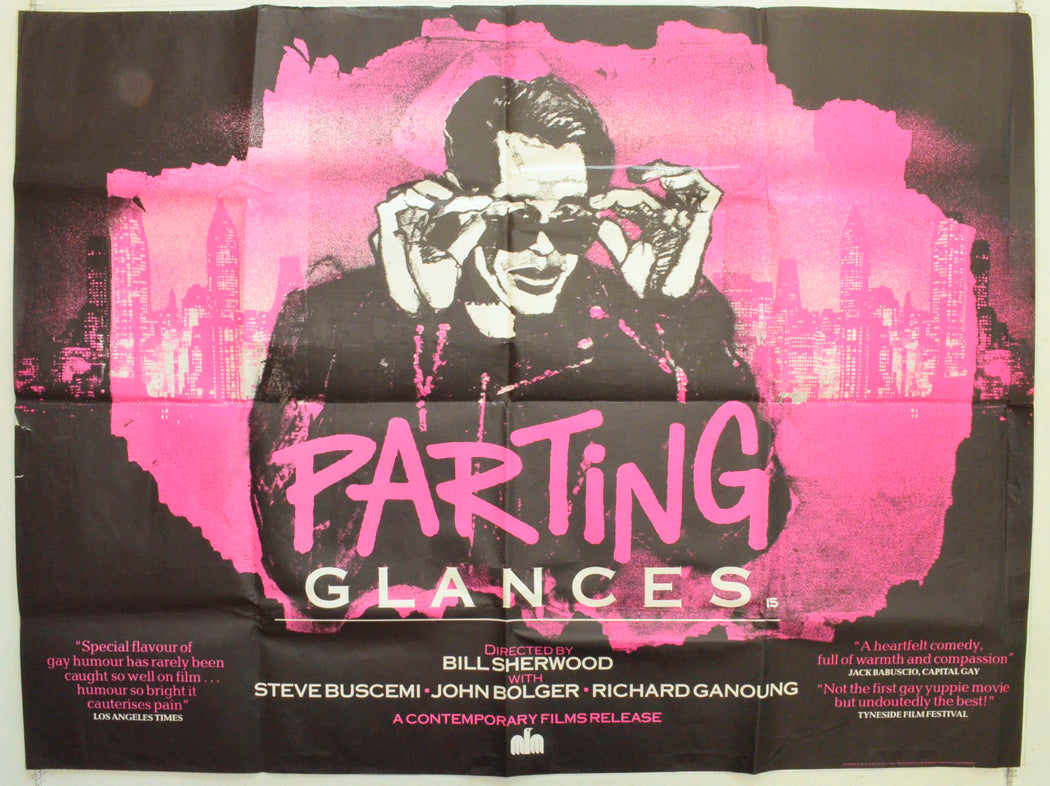 Parting Glances Original British Quad Poster - Film Poster - Movie Poster 