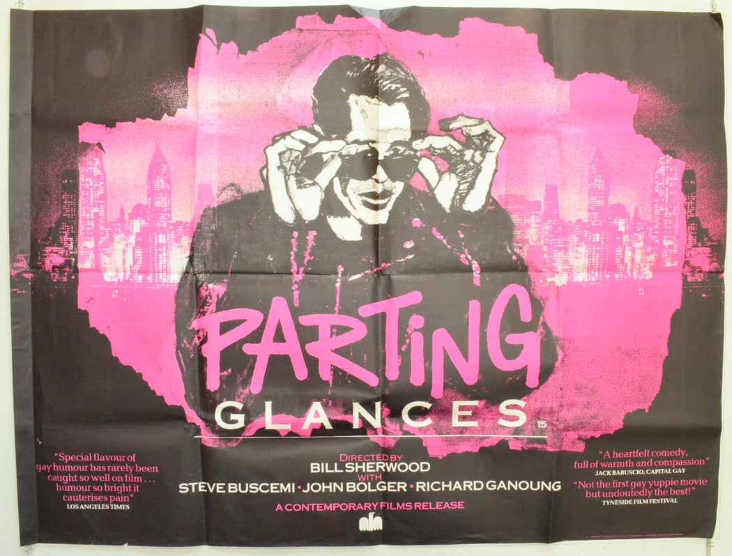 Parting Glances Original British Quad Poster - Film Poster - Movie Poster 