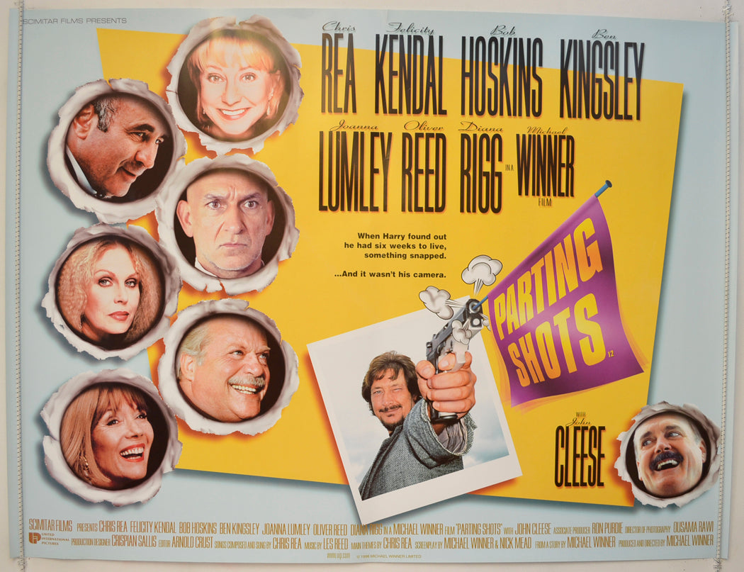 Parting Shots  Original Quad Poster - Film Poster - Movie Poster 