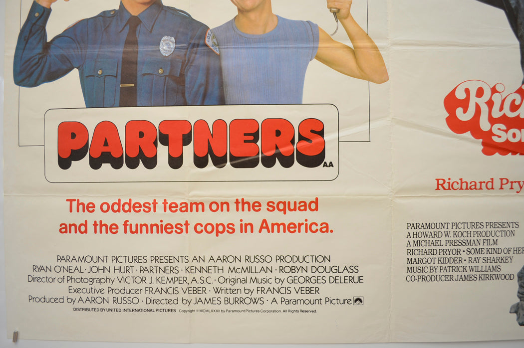 PARTNERS / SOME KIND OF HERO (Bottom Left) Cinema Quad Movie Poster 