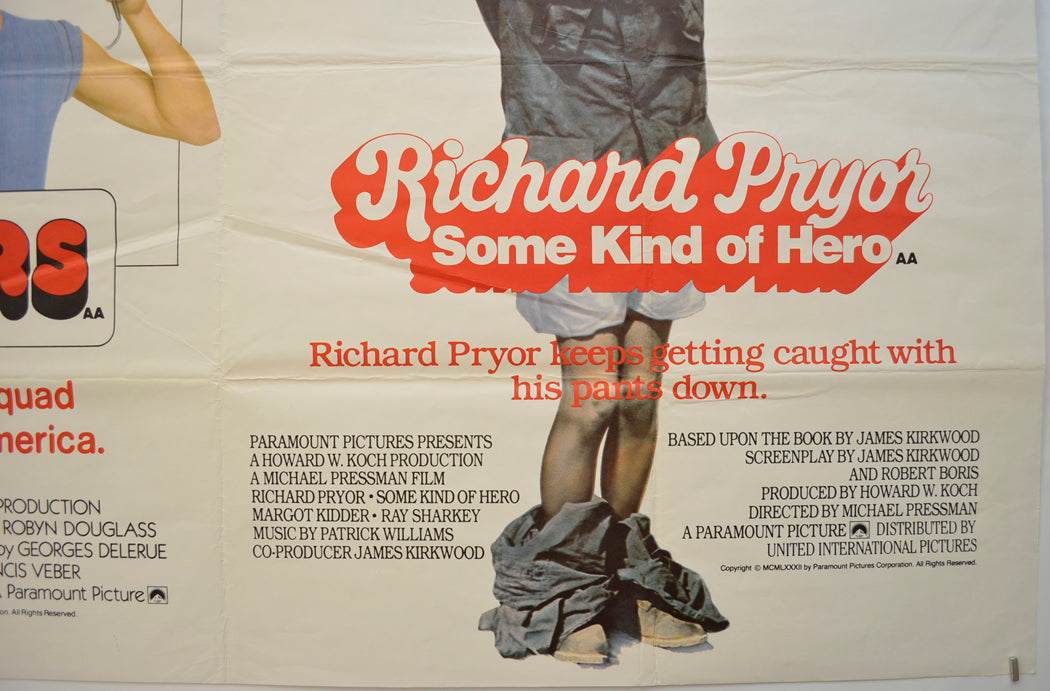 PARTNERS / SOME KIND OF HERO (Bottom Right) Cinema Quad Movie Poster 