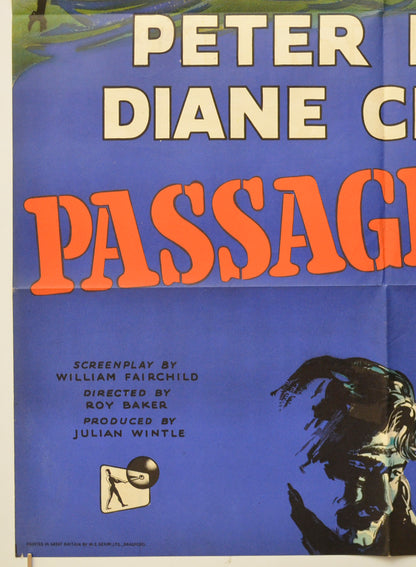 PASSAGE HOME (Bottom Left) Cinema One Sheet Movie Poster 