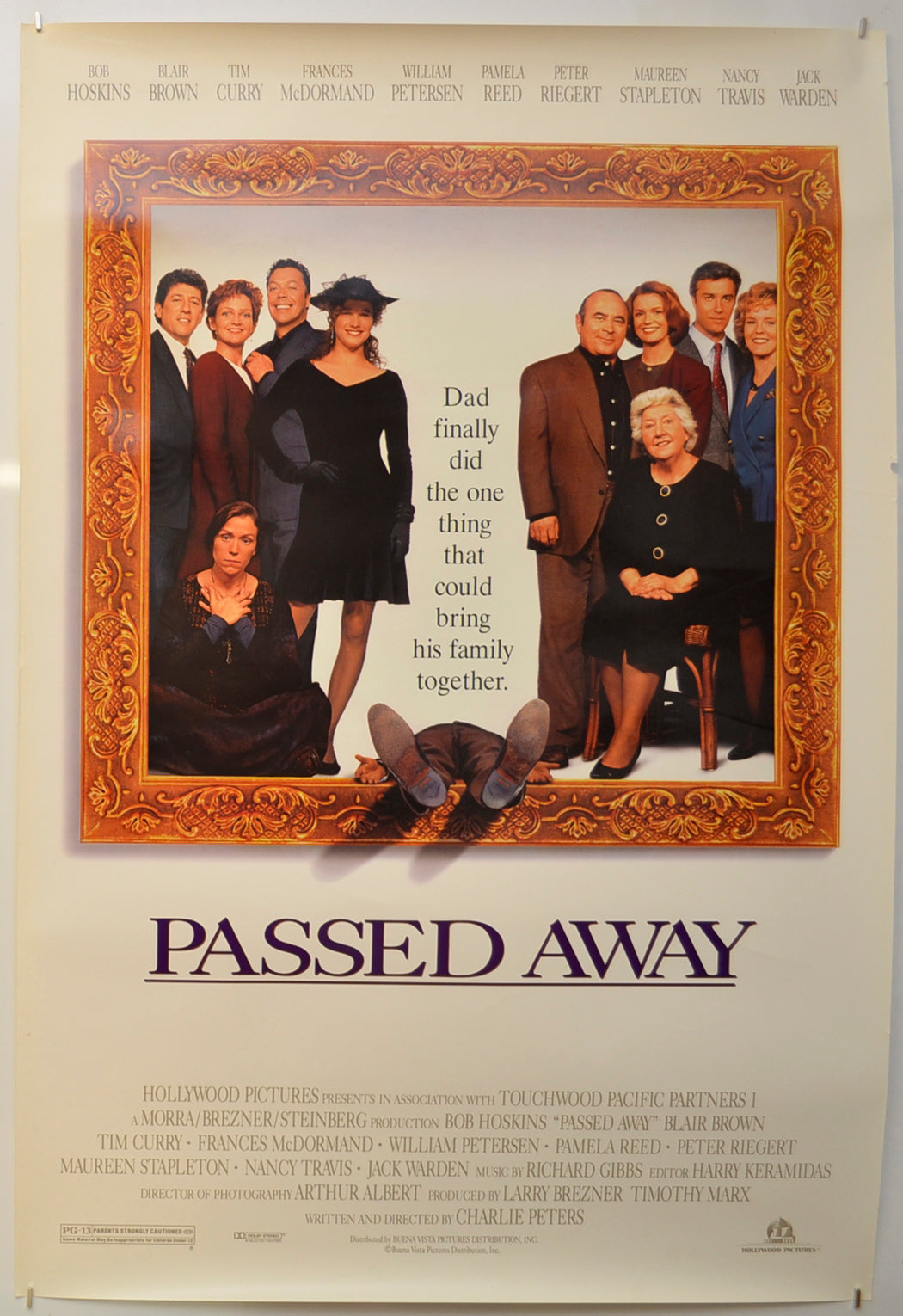 Passed Away Original One Sheet Poster - Film Poster - Movie Poster