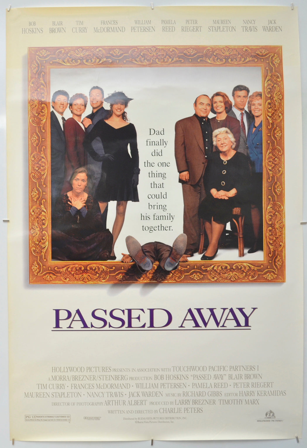 Passed Away Original One Sheet Poster - Film Poster - Movie Poster