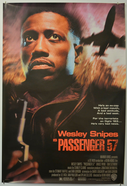 Passenger 57  Original One Sheet Poster - Film Poster - Movie Poster