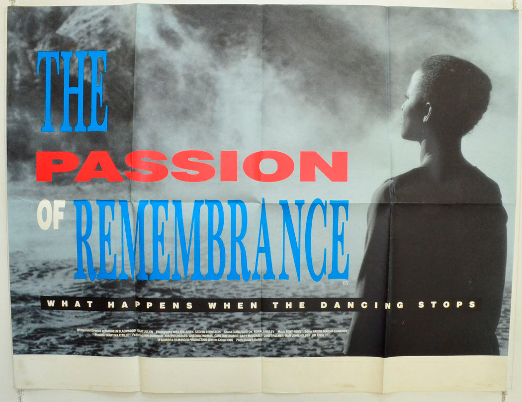 The Passion Of Remembrance Original British Quad Poster - Film Poster - Movie Poster 