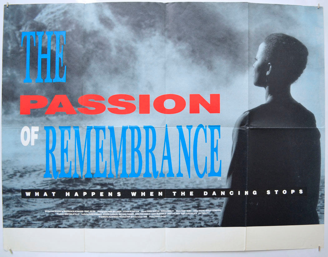 The Passion Of Remembrance Original Quad Poster - Film Poster - Movie Poster