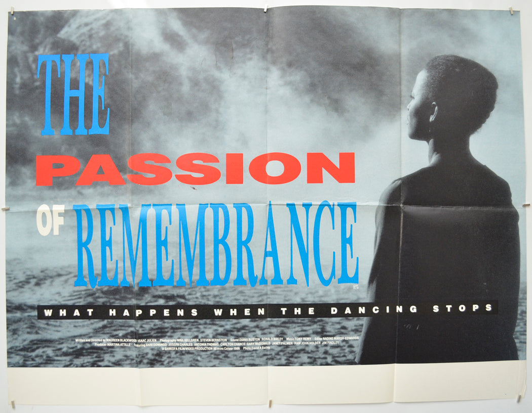 The Passion Of Remembrance Original Quad Poster - Film Poster - Movie Poster  