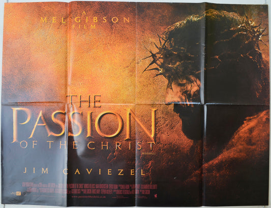 The Passion Of The Christ   Original Quad Poster - Film Poster - Movie Poster 