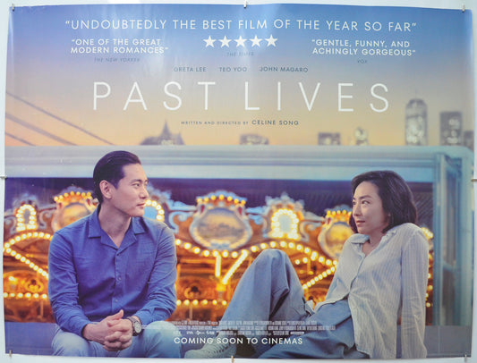 Past Lives Original Quad Poster - Film Poster - Movie Poster