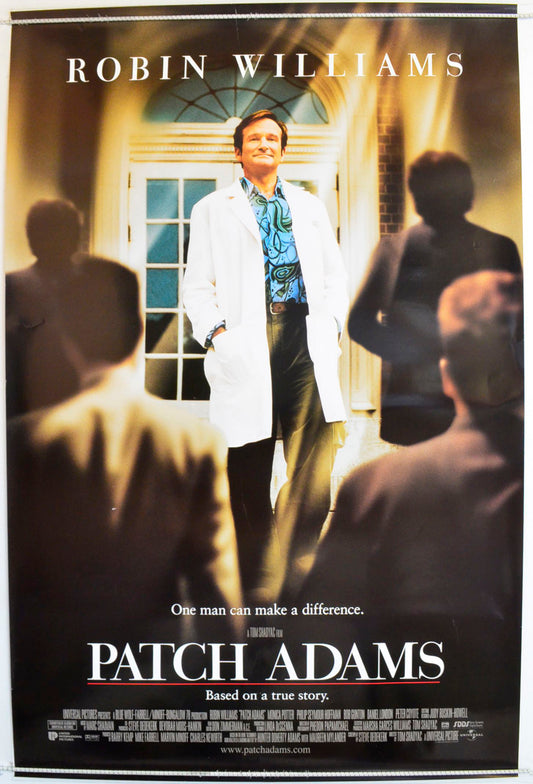 Patch Adams Original One Sheet Poster - Film Poster - Movie Poster 