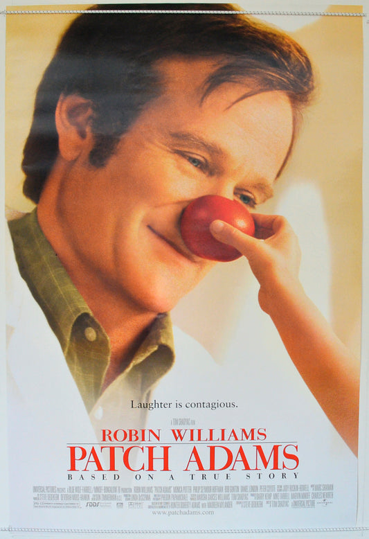 Patch Adams  Original One Sheet Poster - Film Poster - Movie Poster 