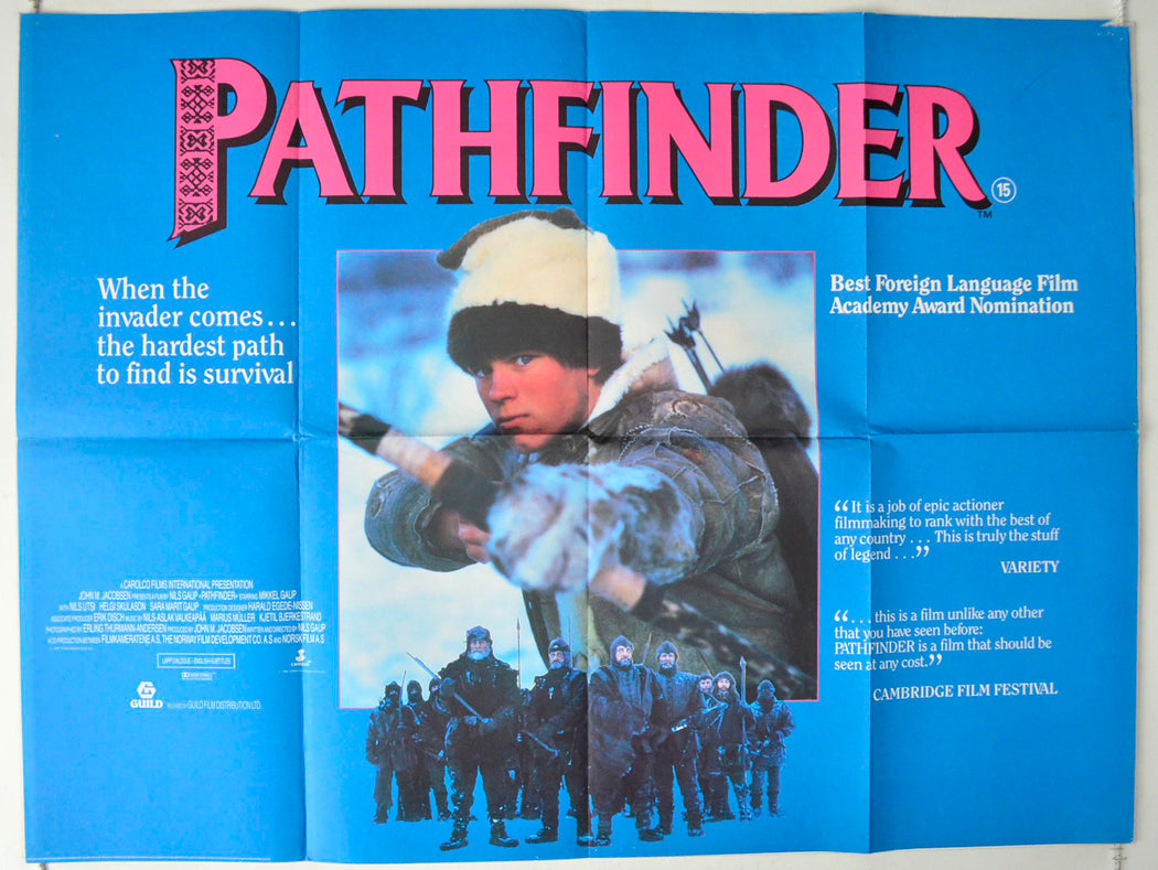 Pathfinder  (a.k.a. Ofelas)    Original British Quad Poster - Movie Poster