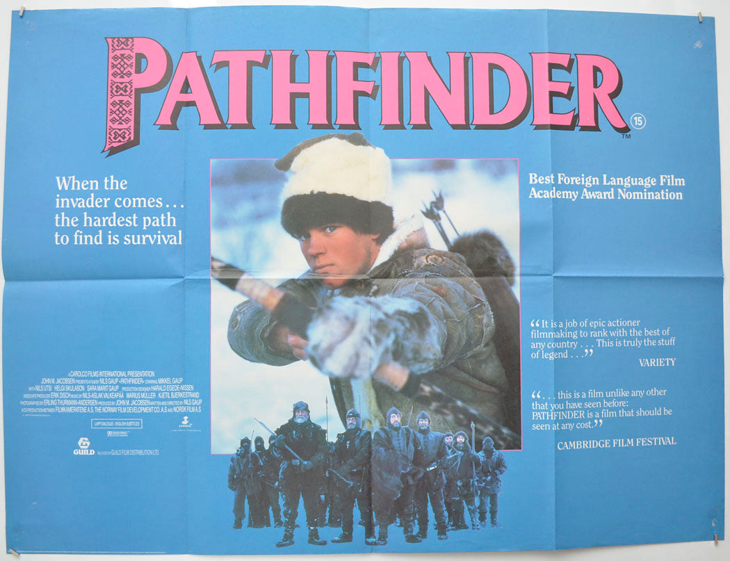 Pathfinder (a.k.a. Ofelas ) Original Quad Poster - Film Poster - Movie Poster