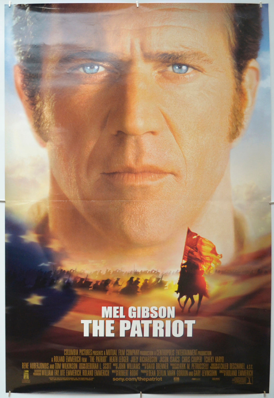 The Patriot   Original One Sheet Poster - Film Poster - Movie Poster