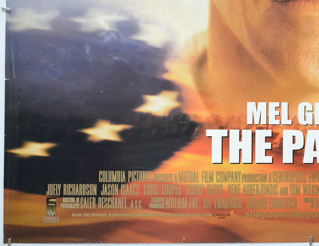 THE PATRIOT (Bottom Left) Cinema Quad Movie Poster 