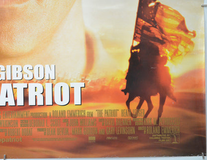 THE PATRIOT (Bottom Right) Cinema Quad Movie Poster 