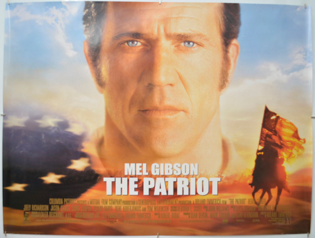 The Patriot Original Quad Poster - Film Poster - Movie Poster