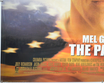 THE PATRIOT (Bottom Left) Cinema Quad Movie Poster 