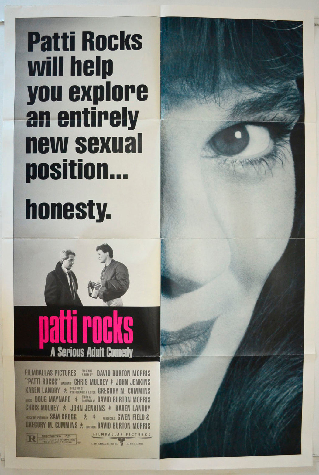 Patti Rocks  Original One Sheet Poster - Film Poster - Movie Poster