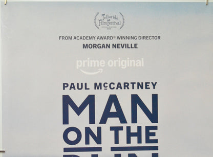 Paul McCartney: Man on the Run (Top Left) Cinema Quad Movie Poster 