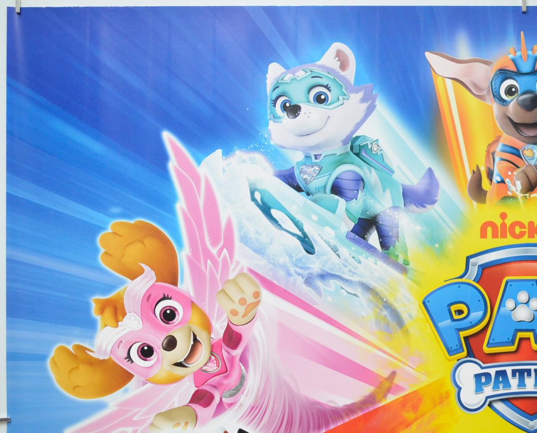 PAW PATROL: MIGHTY PUPS (Top Left) Cinema Quad Movie Poster 