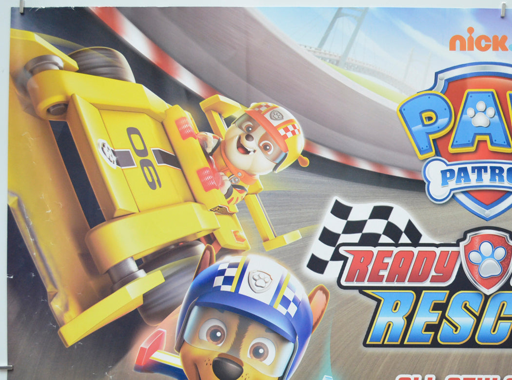 PAW PATROL: READY, RACE, RESCUE (Top Left) Cinema Quad Movie Poster 