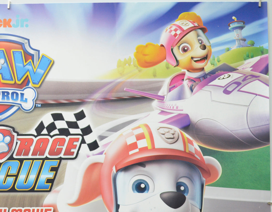 PAW PATROL: READY, RACE, RESCUE (Top Right) Cinema Quad Movie Poster 