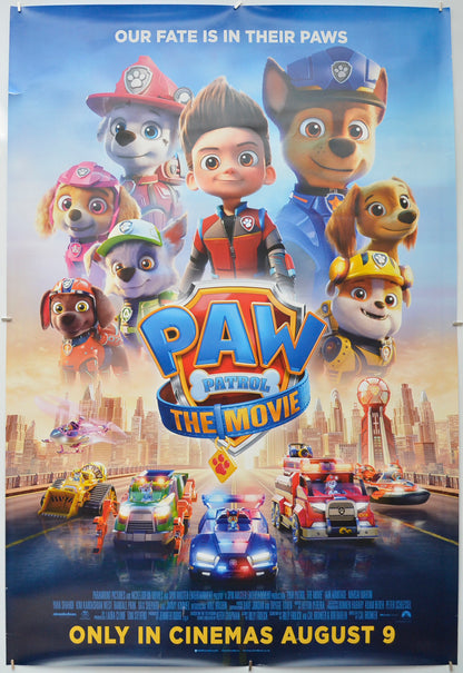 Paw Patrol The Movie - Original One Sheet Poster - Film Poster - Movie Poster