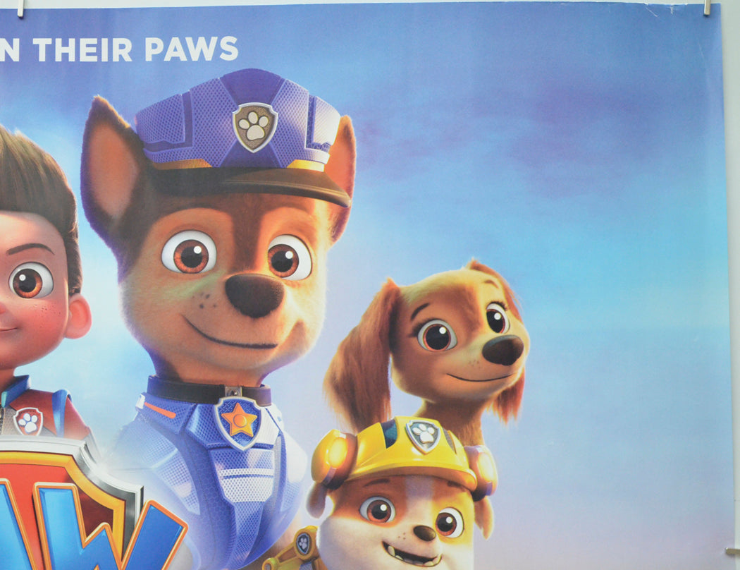 PAW PATROL THE MOVIE (Top Right) Cinema Quad Movie Poster 