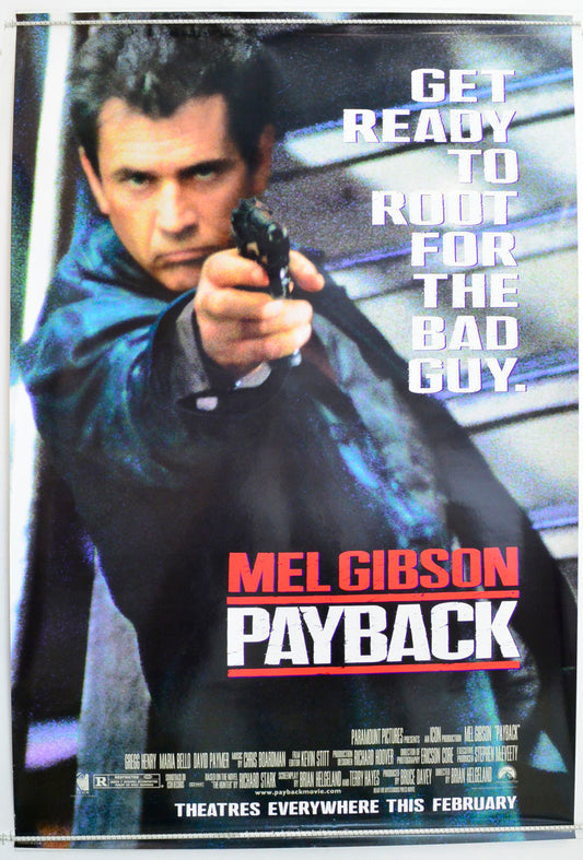 Payback  Original One Sheet Poster - Film Poster - Movie Poster