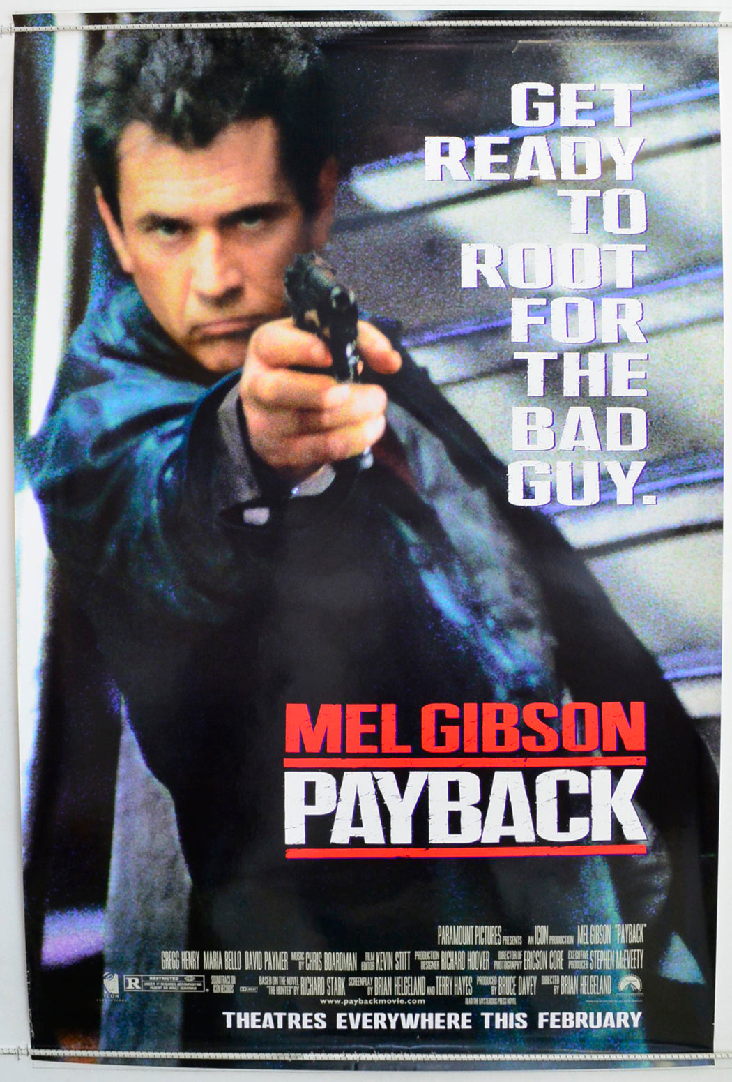 Payback  Original One Sheet Poster - Film Poster - Movie Poster