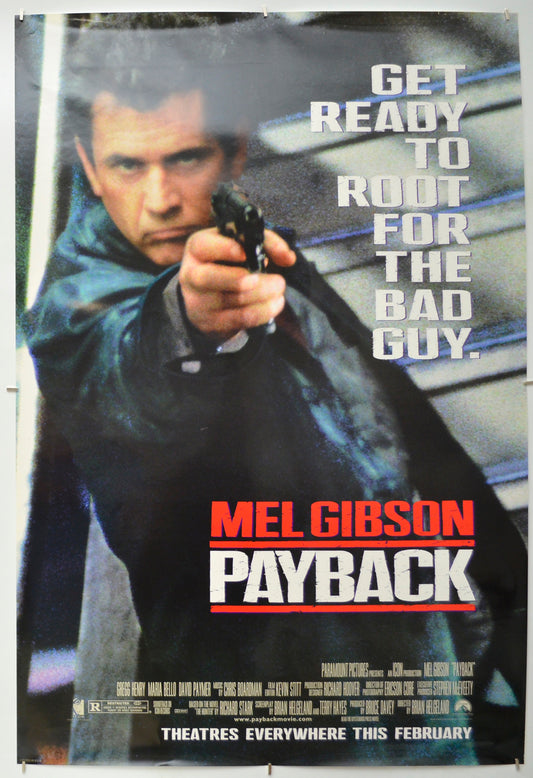 Payback Original One Sheet Poster - Film Poster - Movie Poster