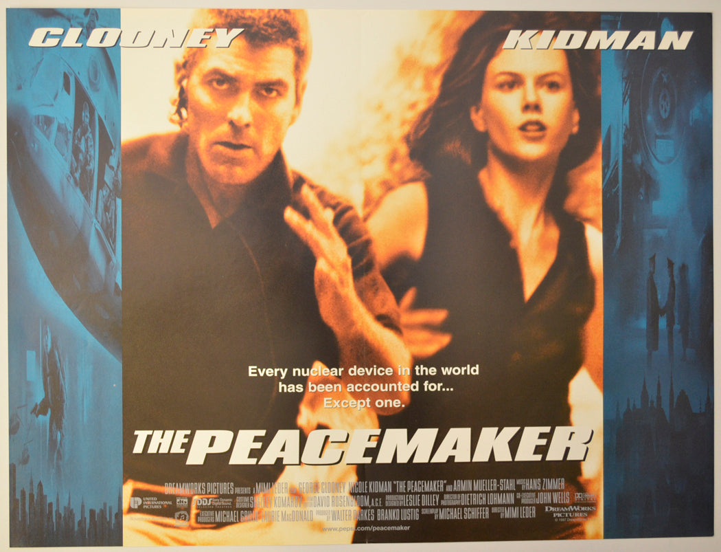 The Peacemaker Original Mini Quad Poster - Film Poster - Movie Poster